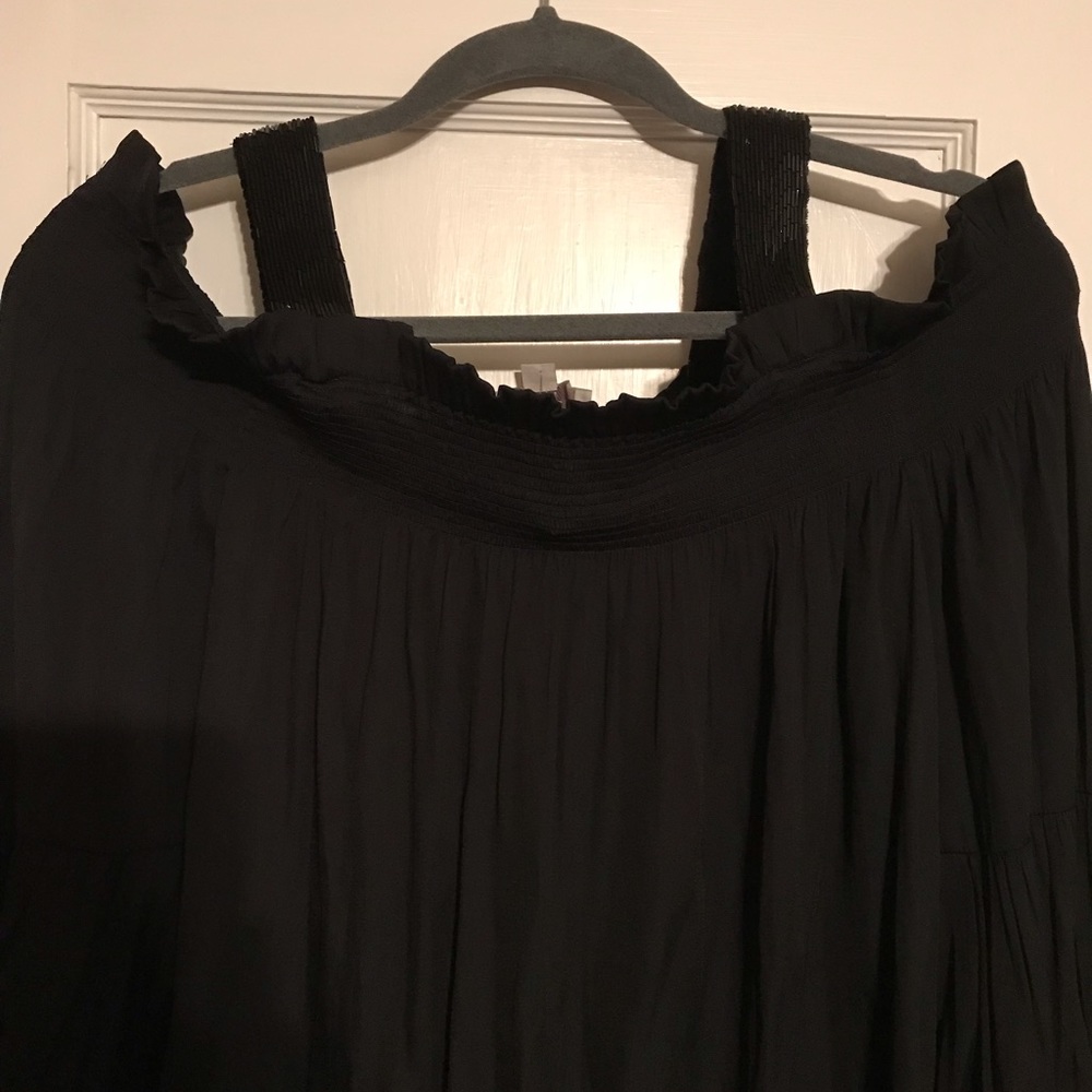 Loft Black Off Shoulder Top